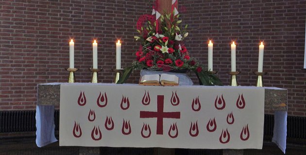 Altar der Christuskirchengemeinde