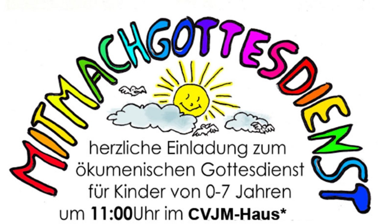 Einladung zum Ökumenischen Mitmachgottesdienst